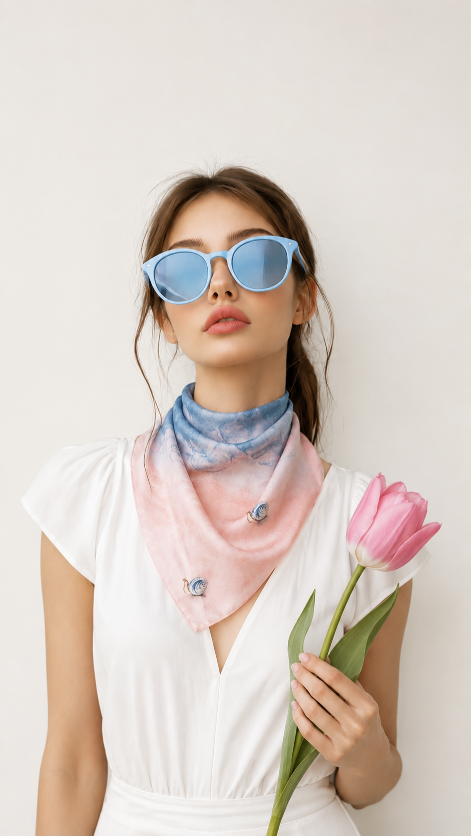 Snails cove scarf
